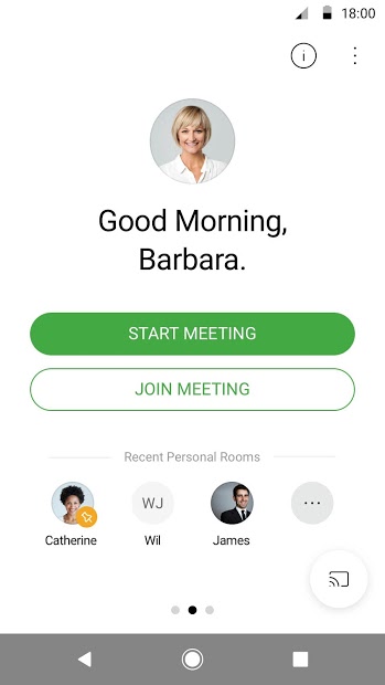 Cisco Webex Meetings Screenshot