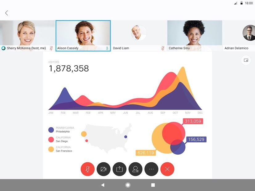 Cisco Webex Meetings Screenshot