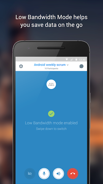 BlueJeans Video Conferencing Screenshot