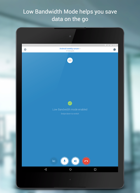 BlueJeans Video Conferencing Screenshot