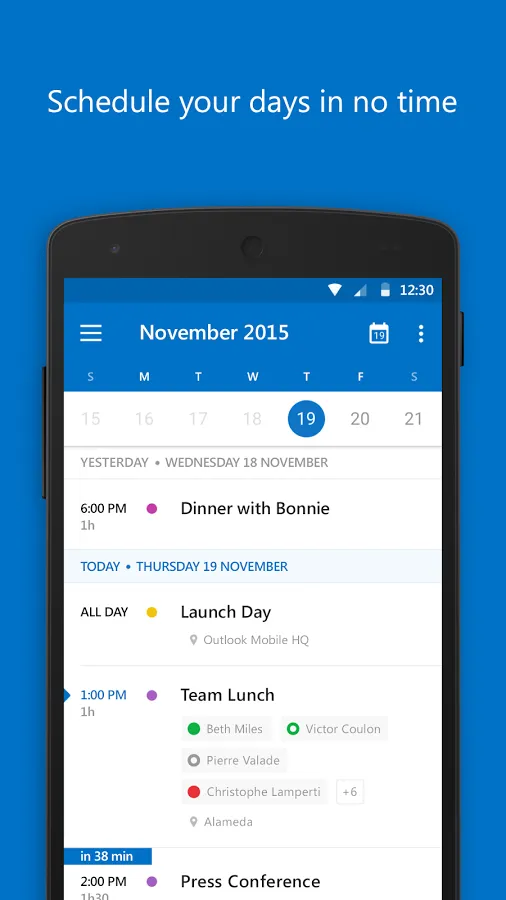 Microsoft Outlook Screenshot