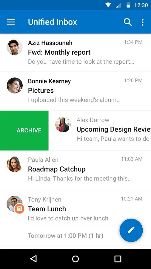 Microsoft Outlook Screenshot