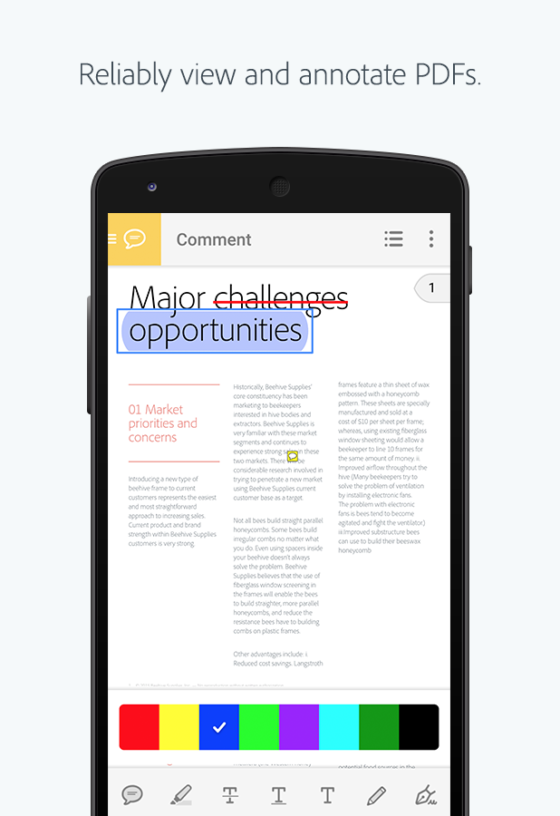 Adobe Acrobat Reader Screenshot